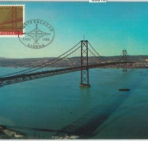 63615 - PORTUGAL - POSTAL HISTORY: MAXIMUM CARD 1966 - ARCHITECTURE Bridge