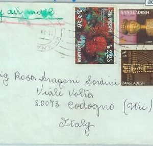 86190 - BANGLADESH  - POSTAL HISTORY - Airmail COVER to ITALY