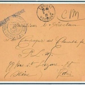 42014 - FRANCE - POSTAL HISTORY - MILITARY POST - Cruiser Provence 1913 BOATS