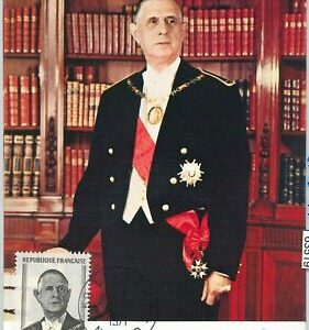 63519 - FRANCE - POSTAL HISTORY: MAXIMUM CARD 1971 - GENERAL De Gaulle