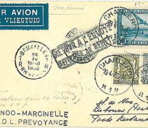 x0317 - BELGIUM - POSTAL HISTORY - 1st FLIGHT PARIS to MALLORCA Mu #394