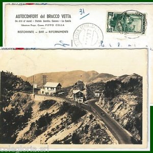 60226  - CARTOLINA d'Epoca - LA SPEZIA provincia :  BRACCO VETTA  1959