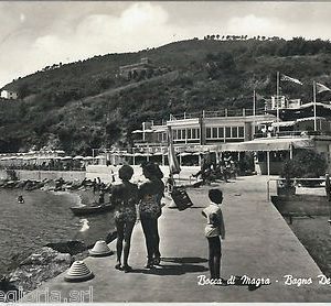 60228  - CARTOLINA d'Epoca - LA SPEZIA provincia :  Ameglia BOCCA di MAGRA  1961