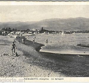 60236  - CARTOLINA d'Epoca - LA SPEZIA provincia :  Ameglia FIUMARETTA   1956