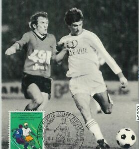 63854 - BELGIUM - POSTAL HISTORY: MAXIMUM CARD 1977 - SPORTS Football