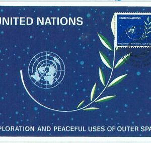 68867 - UNITED NATIONS - Postal History - MAXIMUM CARD 1982 - SPACE