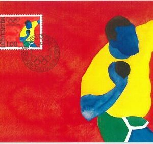 72798 - LIECHTENSTEIN - Postal History - MAXIMUM CARD - SPORT Olympics 1984