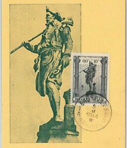 57010 - BELGIUM - POSTAL HISTORY: MAXIMUM CARD 1944 - ART Architecture
