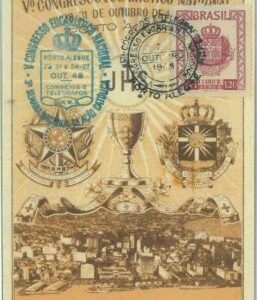 86510 - BRAZIL - Postal History - FDC MAXIMUM CARD - Eucharistic congress 1948