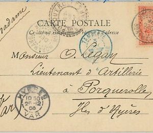 44978 - MADAGASCAR - POSTAL HISTORY: POSTCARD to FRANCE: TANANARIVE 1905