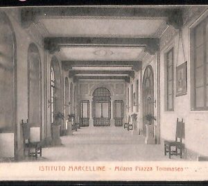ab1718 - CARTOLINA D'EPOCA - MILANO Città : Piazza Tommaseo
