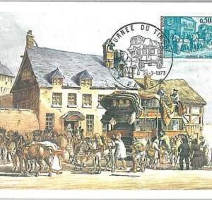 26327 - FRANCE  - POSTAL HISTORY - MAXIMUM CARD 1973 - Journee du Timbre