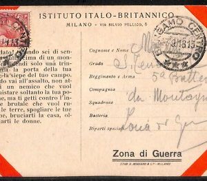 ab1724 - CARTOLINA D'EPOCA - MILANO Città : Pubblicitaria