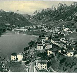 34455   CARTOLINA d'Epoca BELLUNO provincia - Auronzo di Cadore 1957