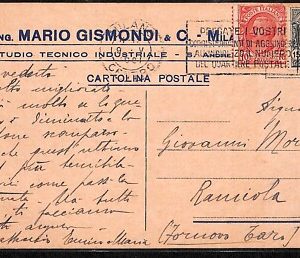 ab1727 - CARTOLINA D'EPOCA - MILANO Città : Pubblicitaria