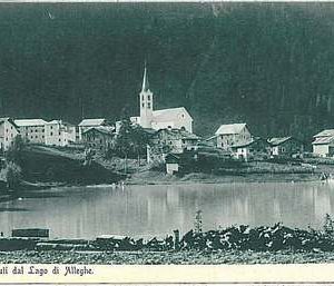 34475  CARTOLINA d'Epoca BELLUNO provincia - Lago di Alleghe