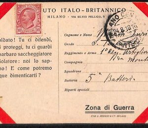 ab1732 - CARTOLINA D'EPOCA - MILANO Città : Pubblicitaria
