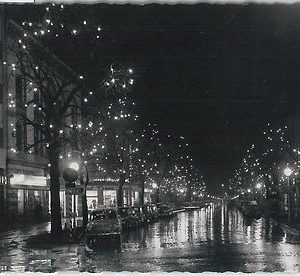 52884  - CARTOLINA d'Epoca - GORIZIA Città - Notturno 1959