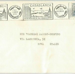 45061 - MOROCCO Morocco - POSTAL HISTORY - COVER to ITALY 1962