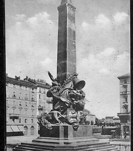 ab1759 - CARTOLINA D'EPOCA - MILANO Città : Monumento alle Cinque Giornate