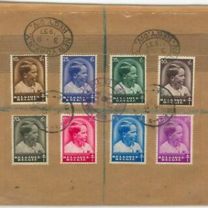 46267 - BELGIUM - POSTAL HISTORY - REGISTERED COVER to USA 1937