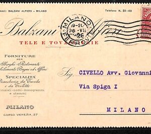 ab1765 - CARTOLINA D'EPOCA - MILANO Città : Pubblicitaria