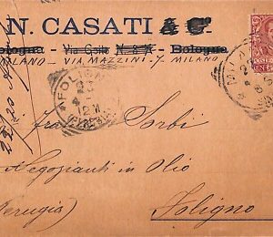 ab1771 - CARTOLINA D'EPOCA - MILANO Città : Pubblicitaria