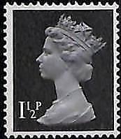 ZA0007h - GREAT BRITAIN - STAMP - SG# 848a - ERROR  MNH  - UNCOATED PAPER
