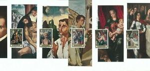 68895 - SPANIEN - Set mit 10 MAXIMALKARTEN 1970 - ART Morales