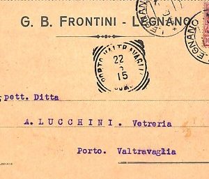 ab1775 - CARTOLINA D'EPOCA - MILANO Città : Pubblicitaria