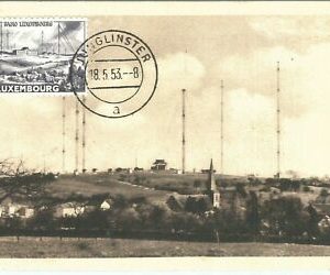 72814 - LUXEMBOURG - Postal History - MAXIMUM CARD - ARCHITECTURE 1953
