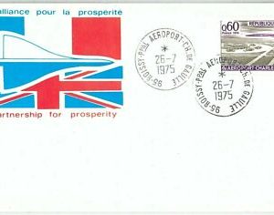 64849 - FRANKREICH - POSTGESCHICHTE - SONDERKARTE: CONCORD Aviation 1975