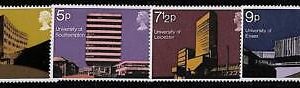 ZA0012a - GREAT BRITAIN - STAMP - SG# 890/3 NO PHOSPHOROUS Mint MNH Architecture