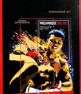 A1312 Mozambique-ERROR МISSPERF 2016 SPORT  Box  Muhammad Ali Мухаммед Али