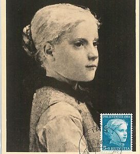 59116  -  SWITZERLAND - POSTAL HISTORY: MAXIMUM CARD 1965  -  ART