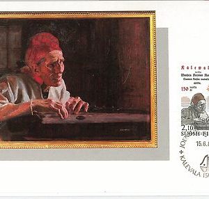 59117 - FINLAND - POSTAL HISTORY: Set 2 MAXIMUM CARD 1985 - LITTERATURE Kalevala