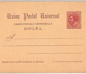 SPAIN  España - POSTAL HISTORY - POSTAL STATIONERY : Laiz # 17 - DOUBLE CARD