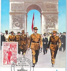 59152 - FRANCE - POSTAL HISTORY: MAXIMUM CARD 1964 - ARCHITECTURE De Gaulle