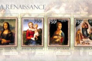 A8939 - TOGO - ERROR MISPERF Stamp Sheet - 2013 ART Leomardo da Vinci