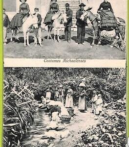 ad2462 - PORTUGAL - VINTAGE POSTCARD - Azores - 1909