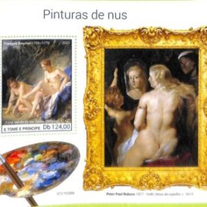A8643 - S.TOME - Stamp Sheet -2021  RUBENS , Art, NUDES