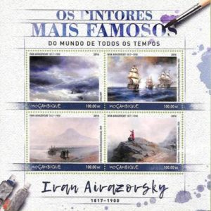 A8946 - TOGO -  Stamp Sheet - 2016 ART Ivan Aivazovsky
