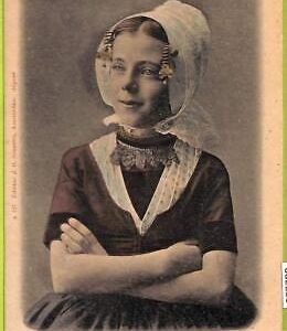 ad2286 - NETHERLANDS - VINTAGE POSTCARD  - Boerin Middelburgs Ambacht