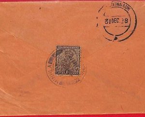 ai5993 - BURMA - POSTAL HISTORY - Cover from MINHLA  1928