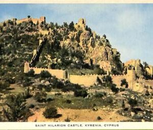 ac9526 - CYPRUS -  VINTAGE POSTCARD - Kyrenia, Saint Hilarion Castle