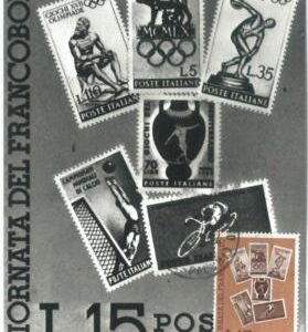 72629 - ITALY - Postal History - FDC MAXIMUM CARD - STAMP DAY Olympic Games 1964