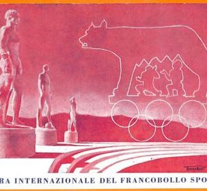 aa2847 - Postal History - VINTAGE Illustrated CARD - 1952  Olympic Games ITALY
