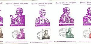 63705 -  SMOM - POSTAL HISTORY: Set of 5  MAXIMUM CARD 1974 -  HISTORY