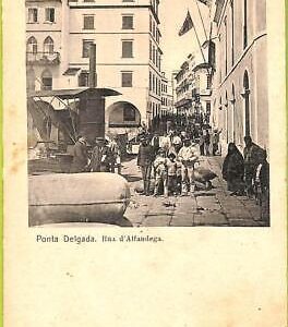 ad2410 - PORTUGAL - VINTAGE POSTCARD - Ponta Delgada