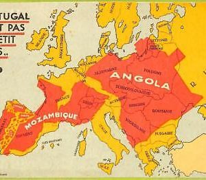 ad2405 - PORTUGAL - VINTAGE POSTCARD - MAPS
